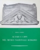 altari e cippi nel museo nazionale romano   a candida