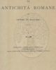 dizionario epigrafico di antichit romane vol i iii  5 voll   ettore de ruggiero