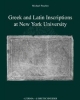 greek and latin inscriptions at new york university ii    michael peachin