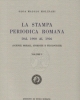 la stampa periodica romana dal 1900 al 1926 scienze morali st
